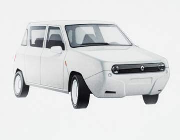 Car Renault R4 case-study